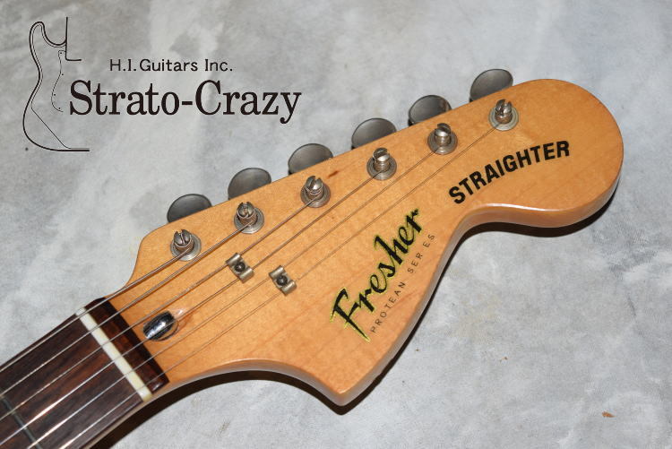 Fresher FS-682 エフェクター内蔵 Stratocaster Copy Model Burgundy