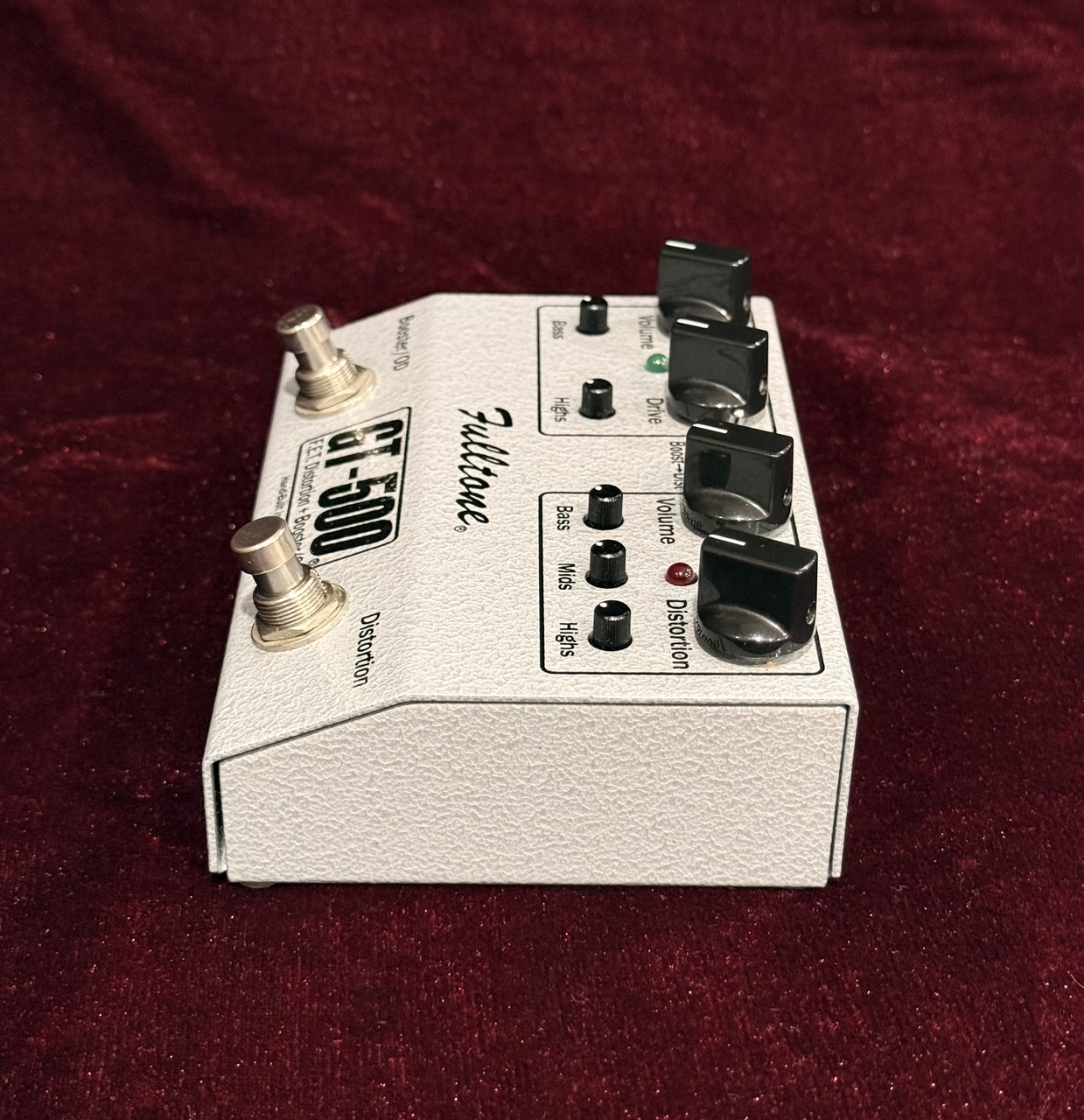 ギター Fulltone GT-500 FET distotion+booster/od Fulltone GT-500 F.E.T. Distortion + Booster/OD（中古）【楽器検索