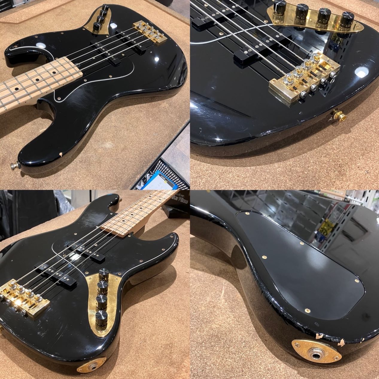 洋楽 AL-D Bacchus WL4RR-ALD AC-GDP BK 中古 重量4.40Kg（中古/送料無料