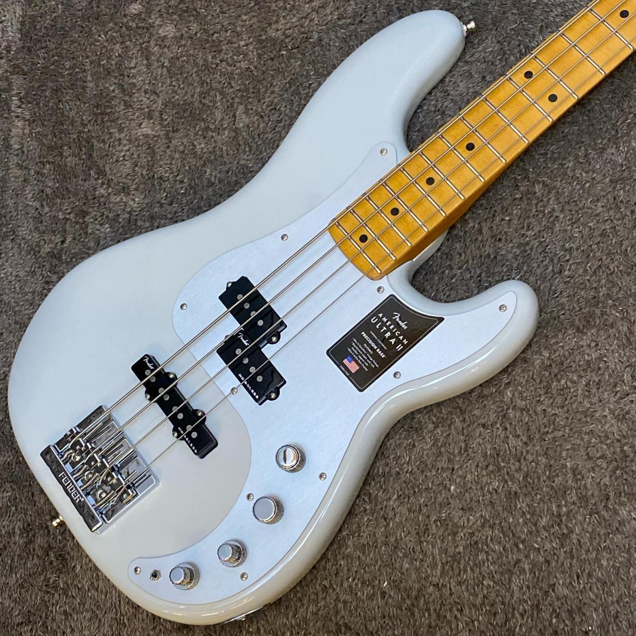 ほぼ未使用 Fender AMERICAN ULTRA Ⅱ ベース　おまけ付き Fender USA American Ultra II Jazz Bass (Texas Tea/Ebony)【値上げ前