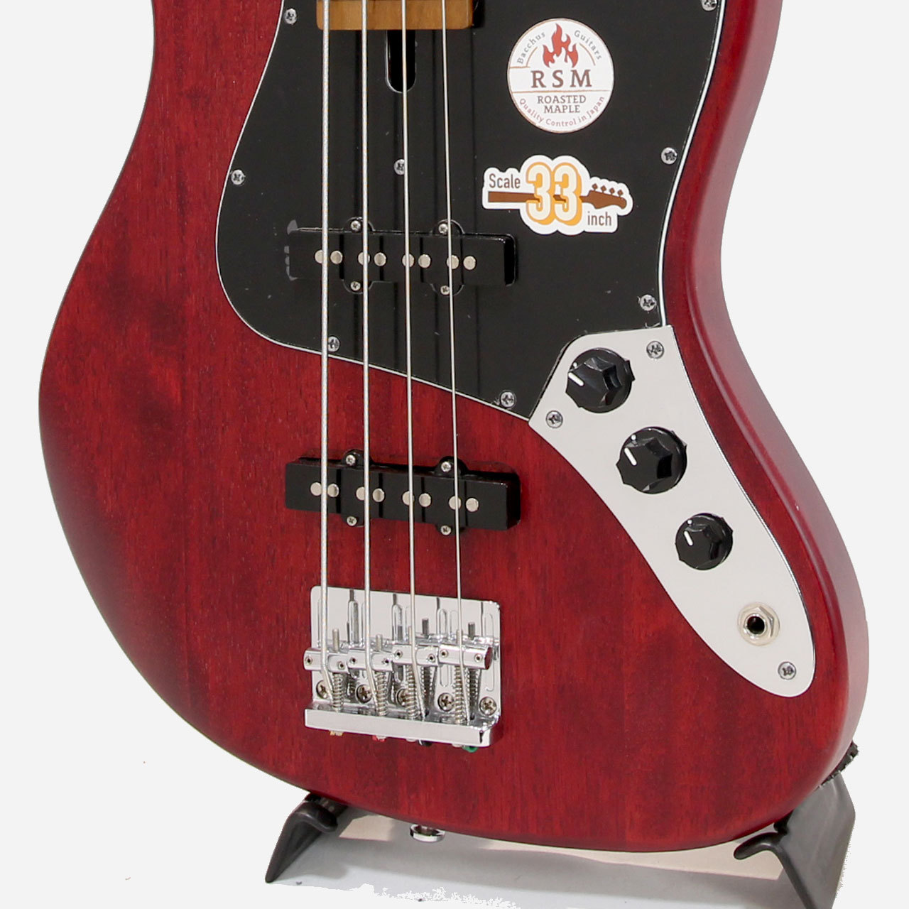 Bacchus エレキベース 赤 Bacchus WL4-STD/RSM RED-S（新品特価/送料無料）［デジマートSALE