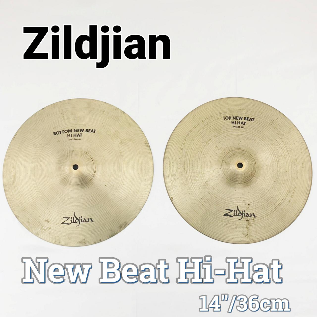 ジルジャン　ハイハット　ニュービート　NEW BEAT 中古 Zildjian New Beat Hi-Hat （中古/送料無料）【楽器検索デジマート】