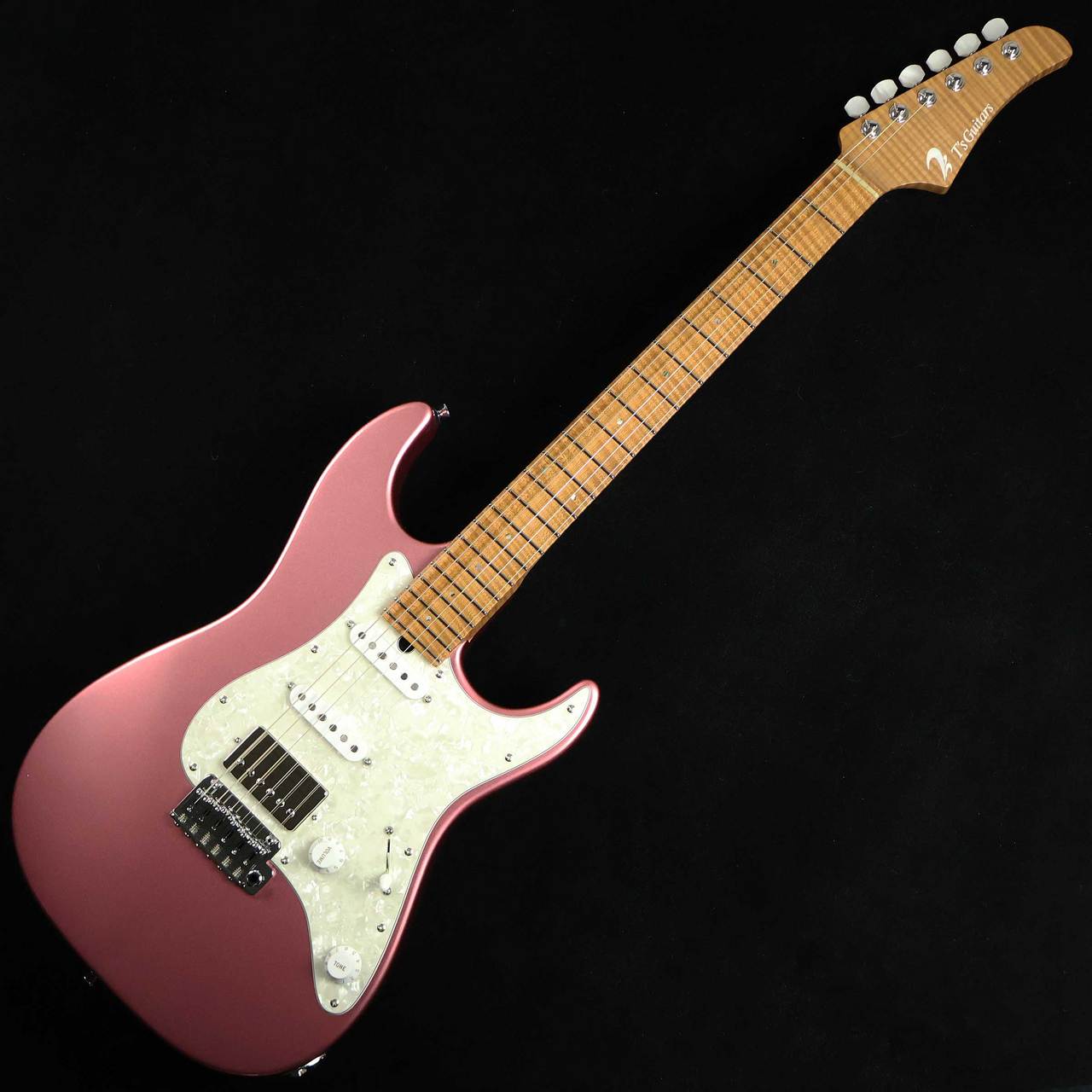 ギター T's Guitars DST-Classic 22 T's Guitars DST-Classic22/25inch Roasted Flame Maple Neck S