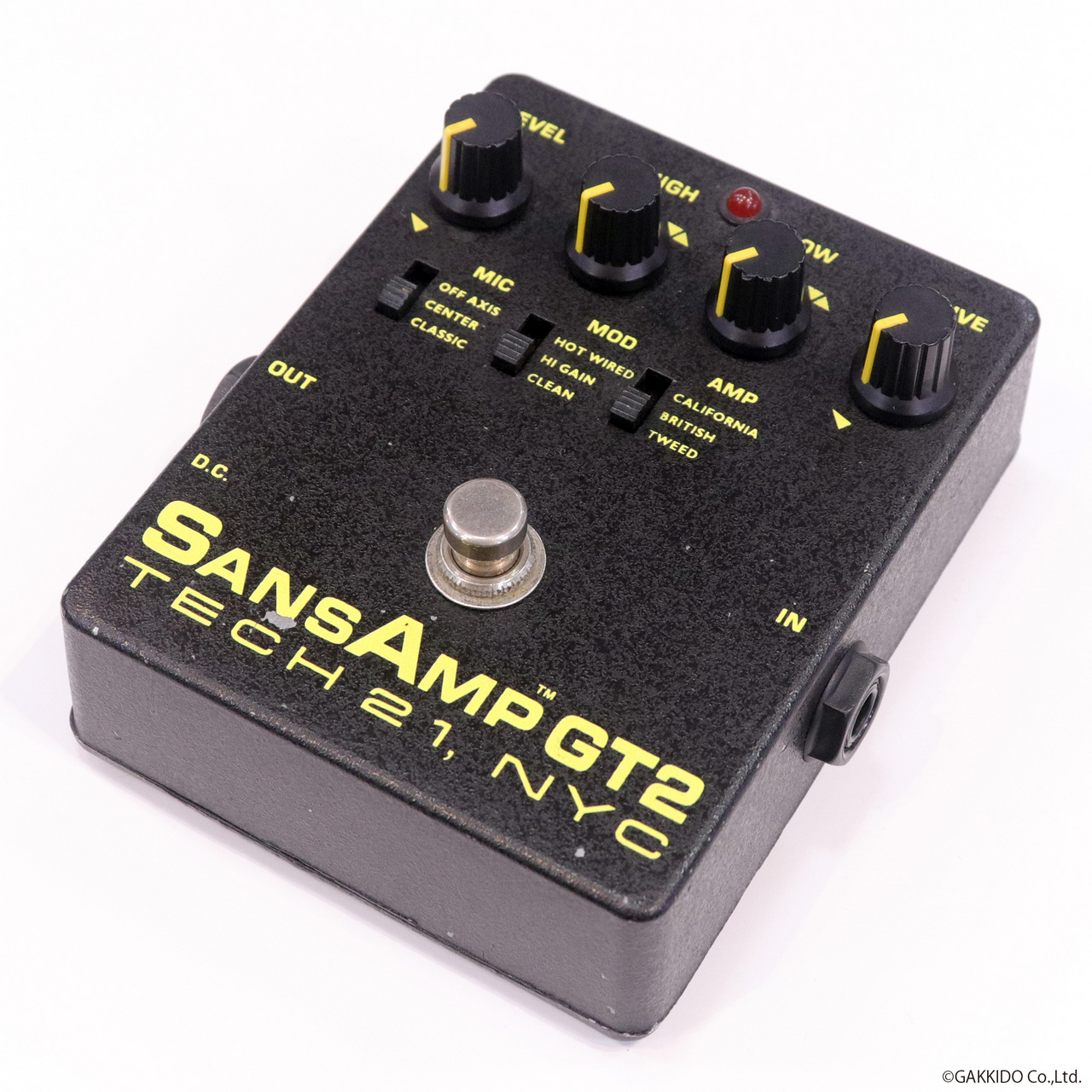 TECH21 SansAmp GT2 初期型ピン電源仕様・シリアル1000番台 TECH21 SANSAMP GT2（中古）【楽器検索デジマート】