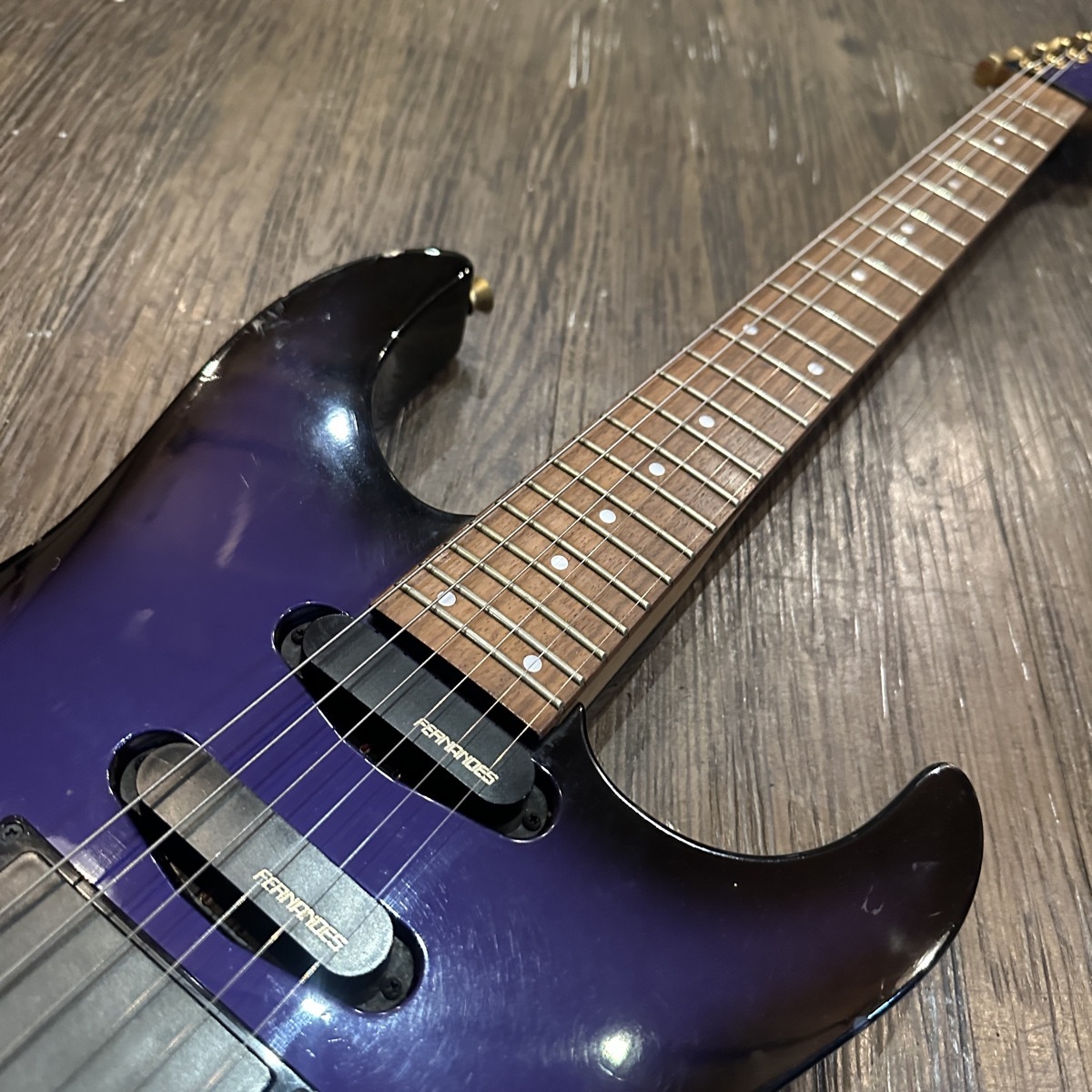 【レアカラー】FERNANDES パープル 薄紫 FERNANDES SFR-512 Electric Guitar（中古/送料無料）【楽器検索