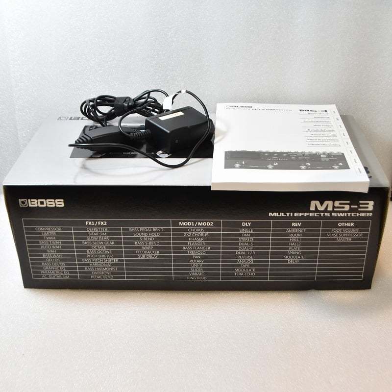 BOSS MS-3 / Multi Effects Switcher 【心斎橋店】(中古/送料 BOSS MS-3 / Multi Effects Switcher 【心斎橋店】(中古/送料