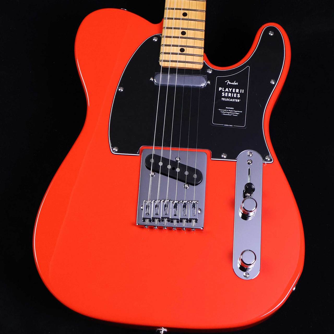Fender Player II Telcaster Coral Red プレイヤー2 テレキャスター
