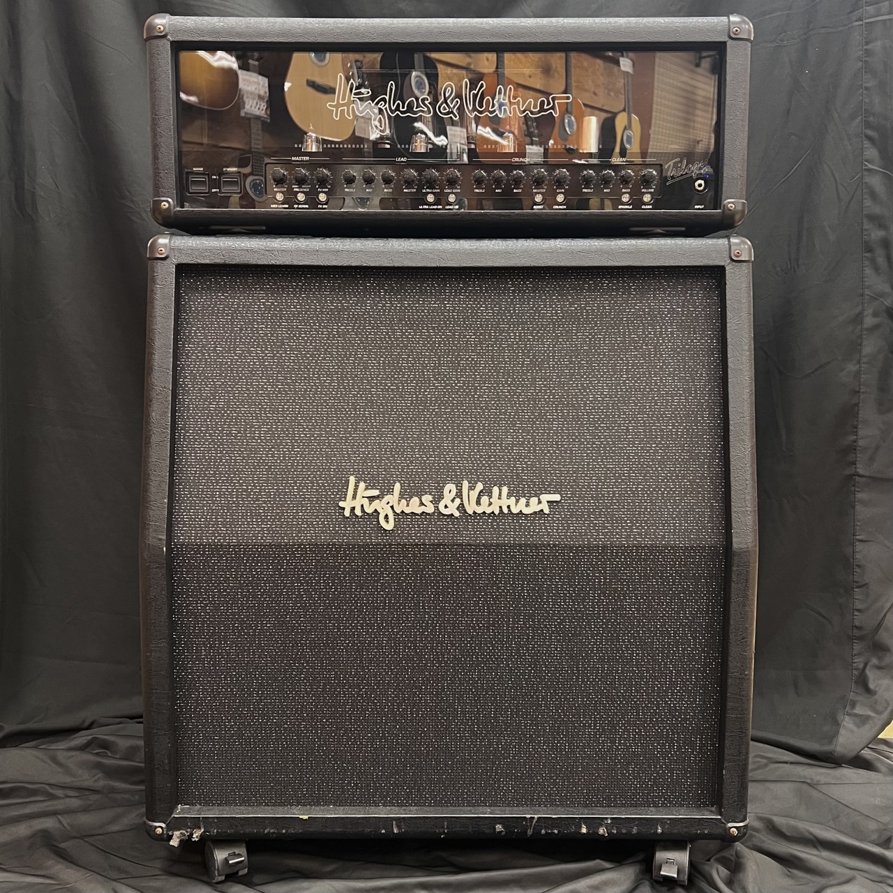 【中古】（非常に良い）Hughes and Kettner Trilogy トリロジー ギターアンプ 黒ノブ 中古 Hughes&Kettner Trilogy（中古）【楽器検索デジマート】