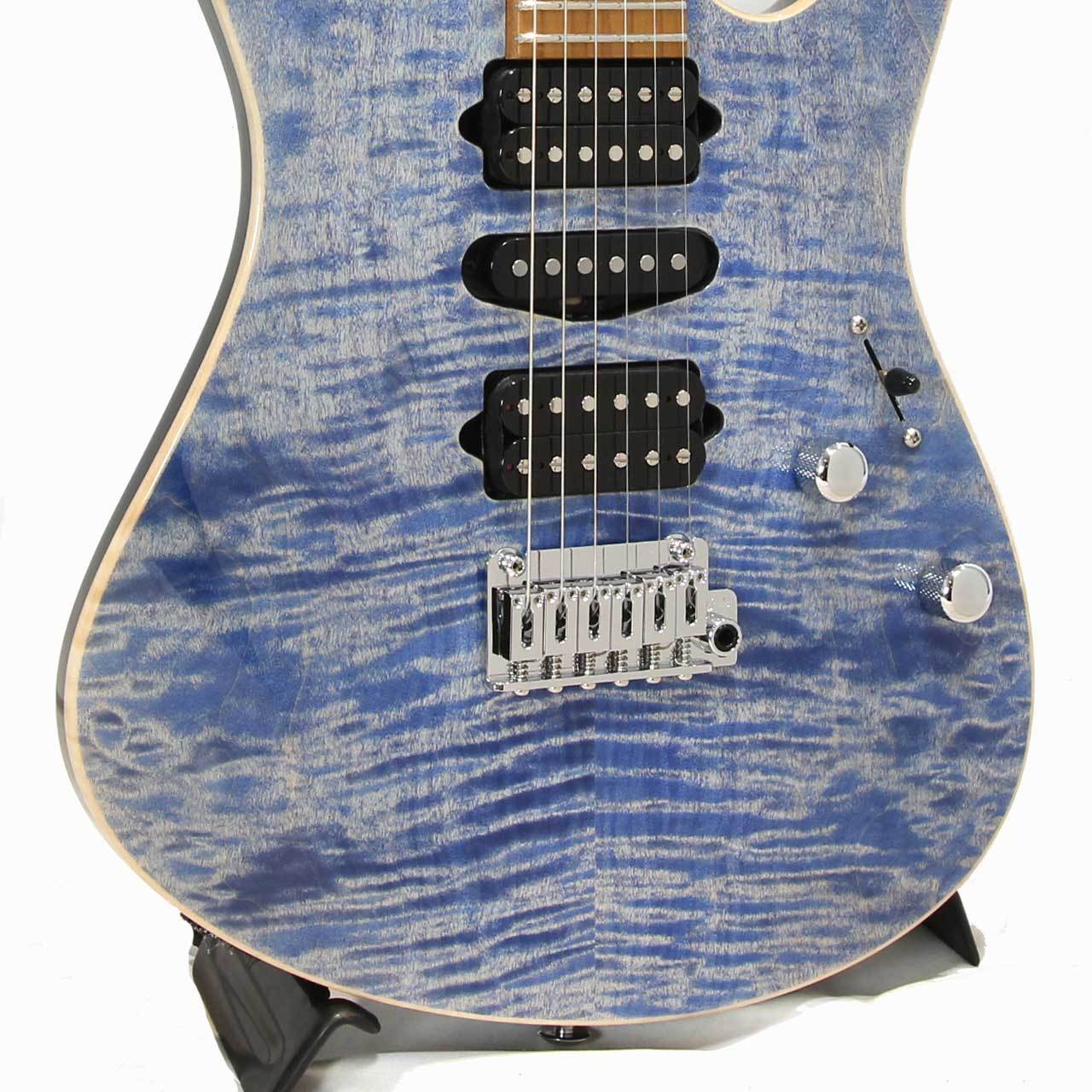 Suhr Modern Plus / Roasted Maple / Trans Blue Denim（新品/送料無料