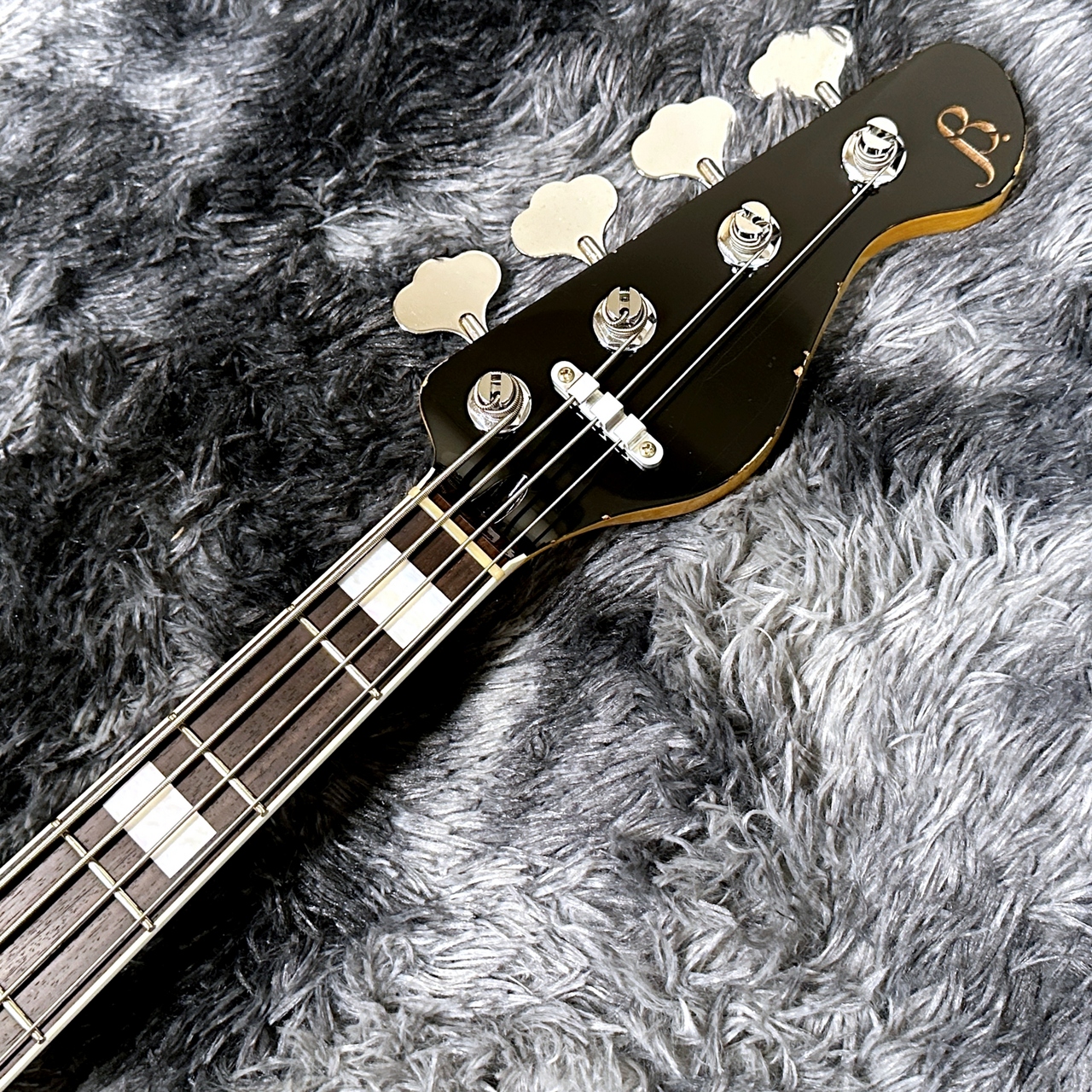 ベース BlackSmoker Trad Master Beta J4 EVERTONE Black Smoker Guitar TRAD MASTER SERIES BETA-J4 FL Black
