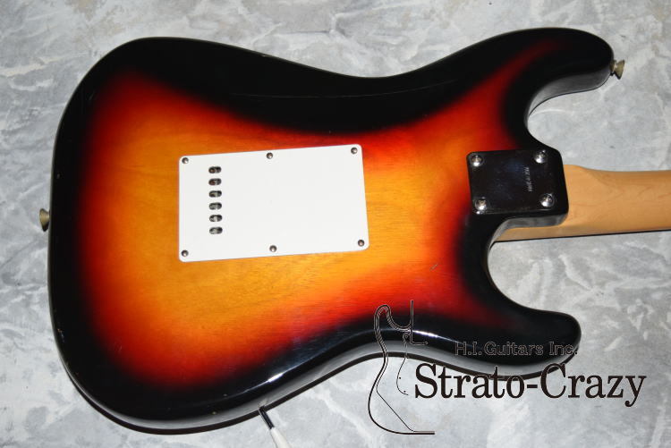 Fresher 70s Stratocaster Copy Model Sunburst 