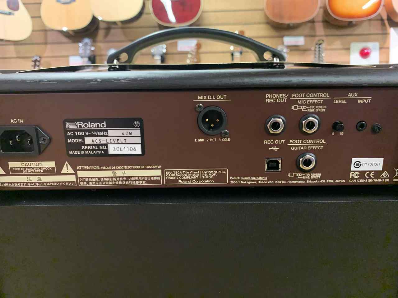 BOSS Acoustic Amplifier 「Acoustic Singer Live LT」（新品特価