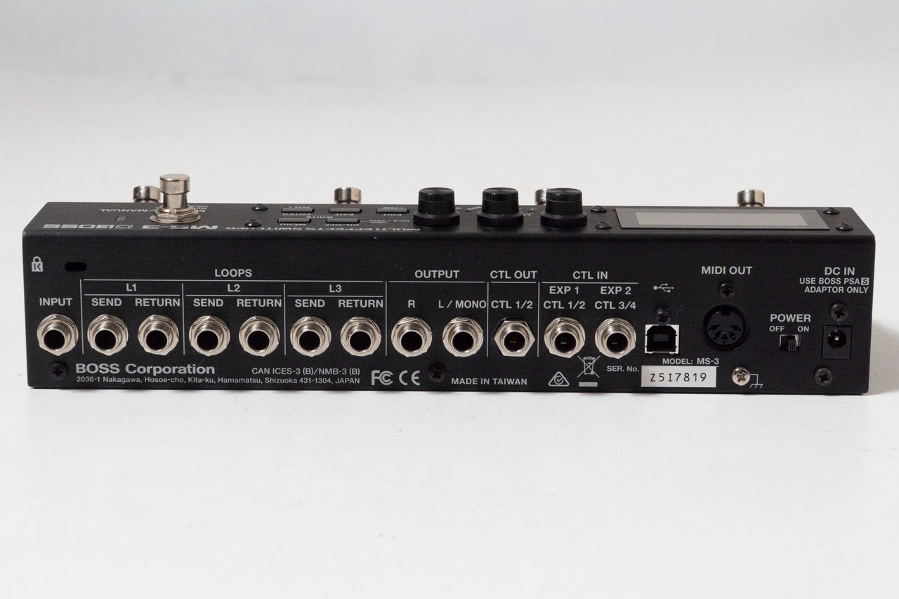 BOSS MS-3 ※ジャンク品 BOSS MS-3 ※ジャンク品 BOSS MS-3 USED 【公式