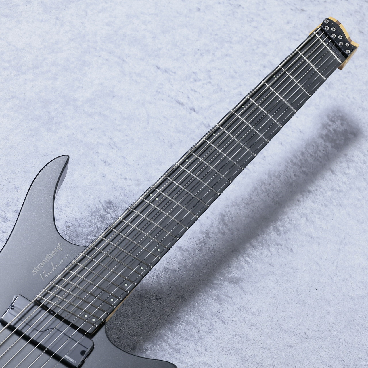 strandberg Boden Metal NX 8 「Black Granite」【8弦】「現物写真