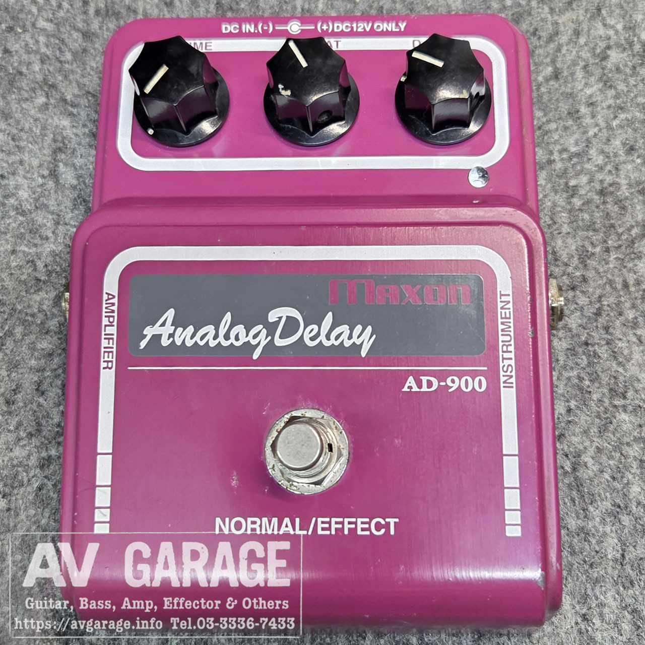 Maxon AD-900 Analog Delay(初期型・MN3005×2 搭載)（中古）【楽器検索