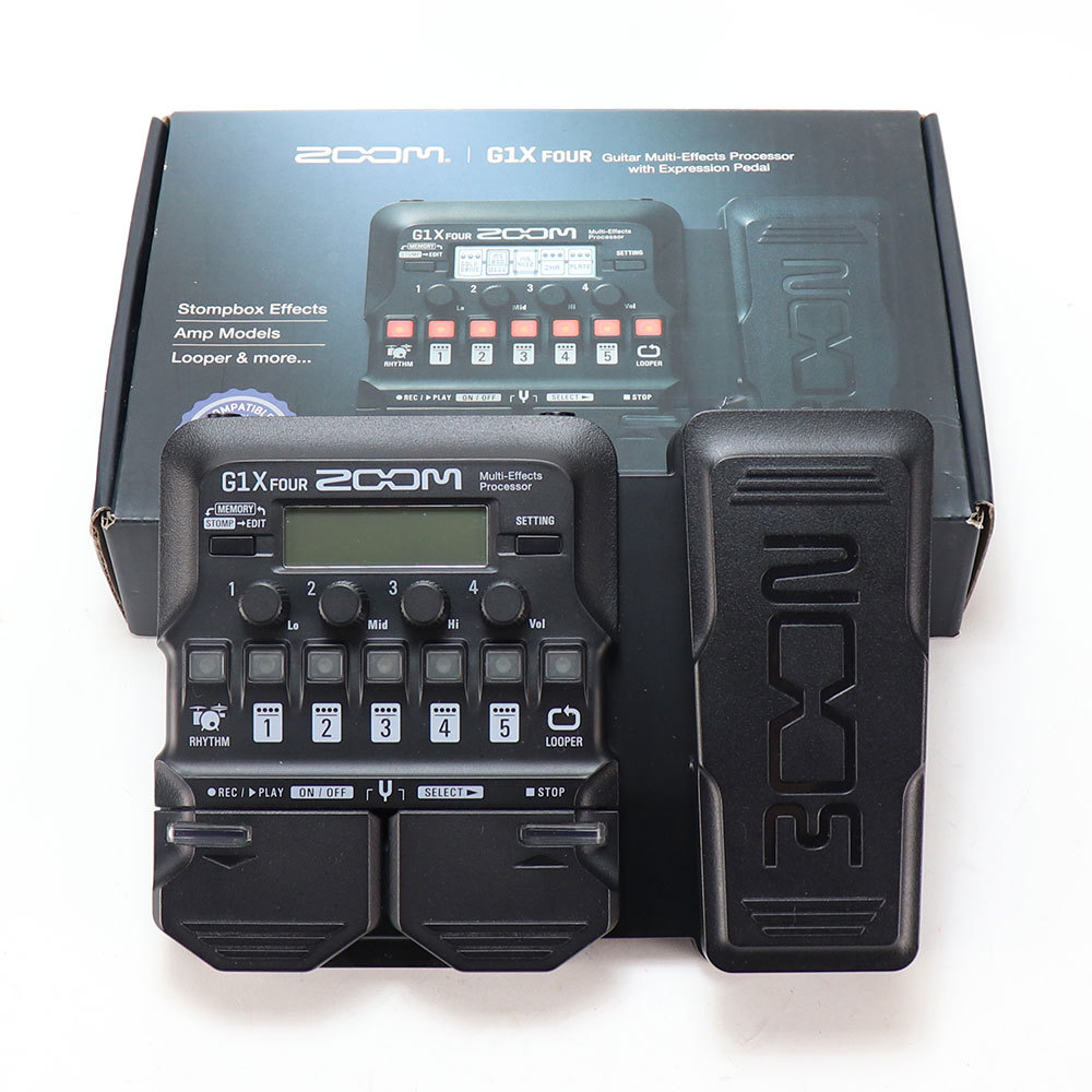zoom G1X FOUR 中古 美品 ZOOM 【中古】 ギターマルチエフェクター ZOOM G1X FOUR（中古/送料
