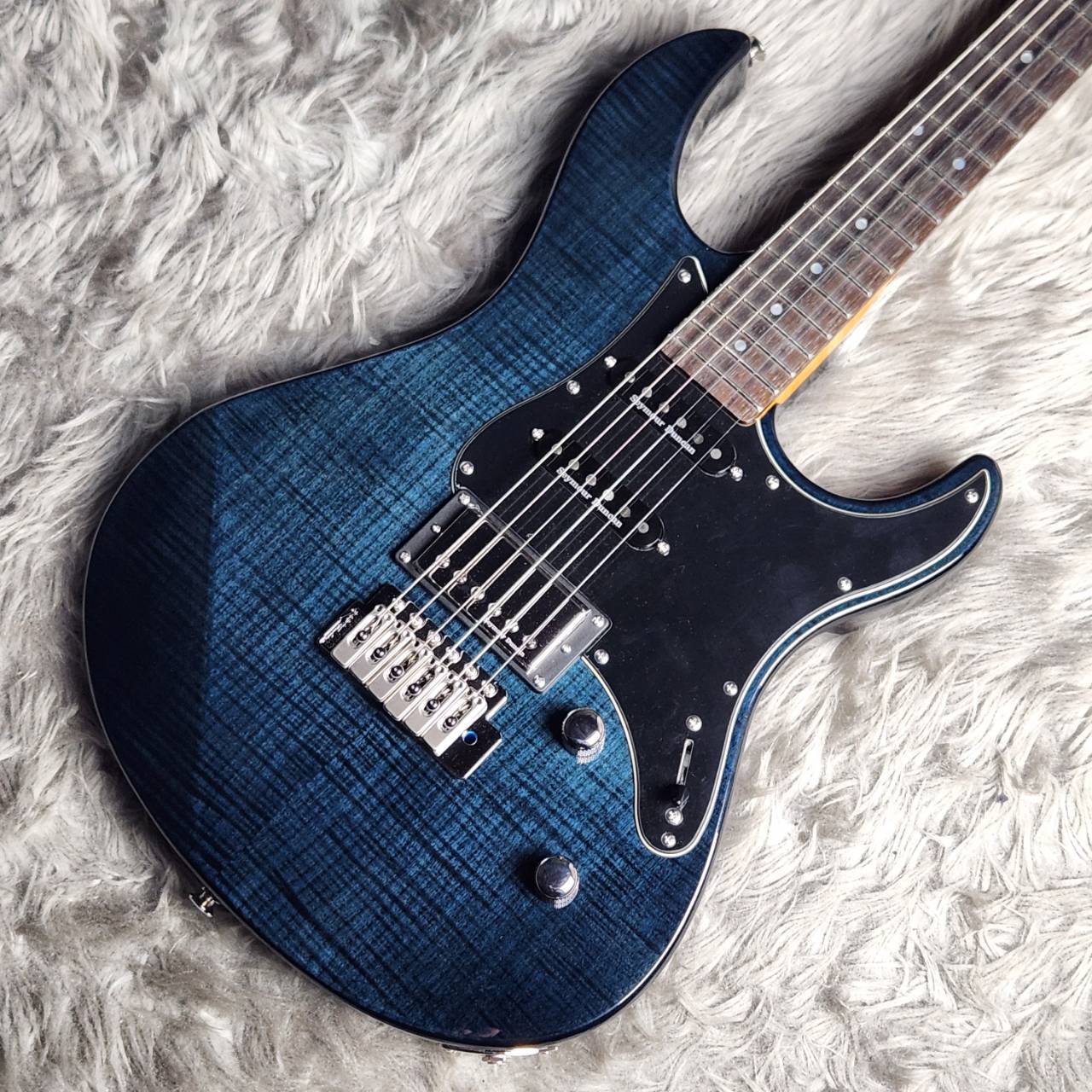 YAMAHA PACIFICA612VIIFM TBL エレキギター トランスルーセント 