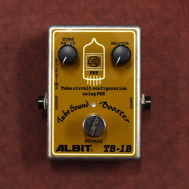 ギター ALBIT Tubesound Booster TB-1B ALBIT ( アルビット ) TB-1B TubeSound Booster For BASS 送料無料