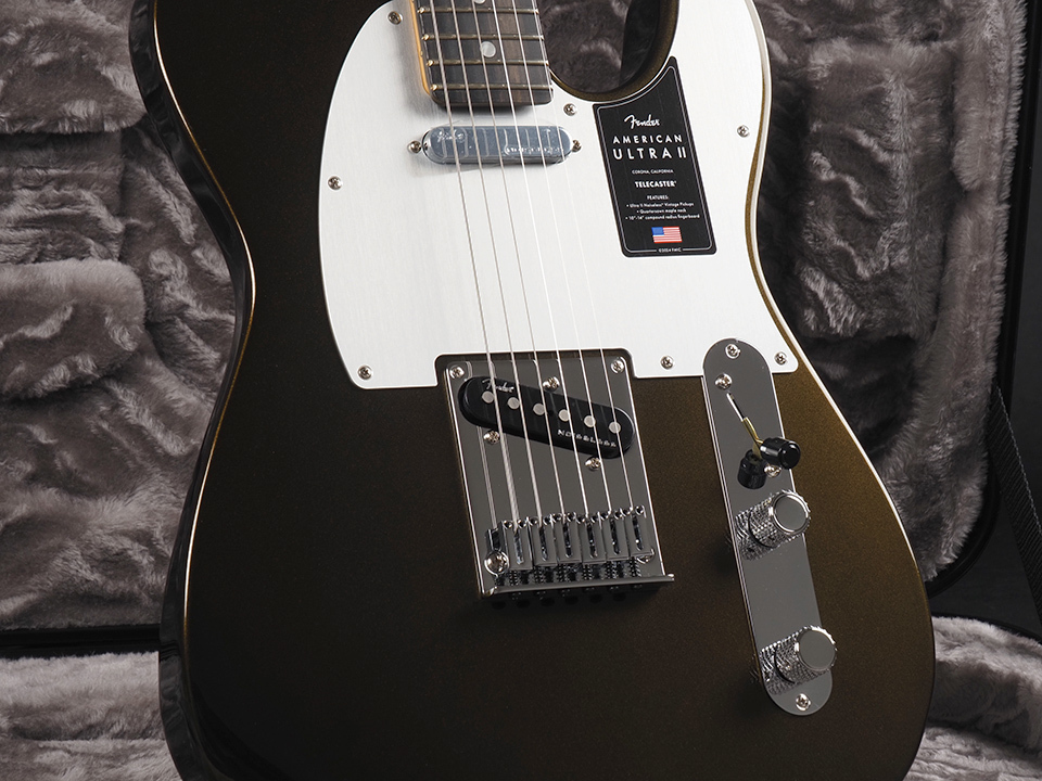 Fender American Ultra II Telecaster Ebony Fingerboard ~Texas Tea