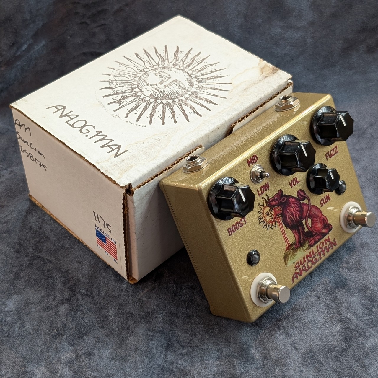 CMC Effects Analogman Sun Lion クローン値下げ不可 ANALOG.MAN SUNLION【即納可能!】（中古）【楽器検索デジマート】