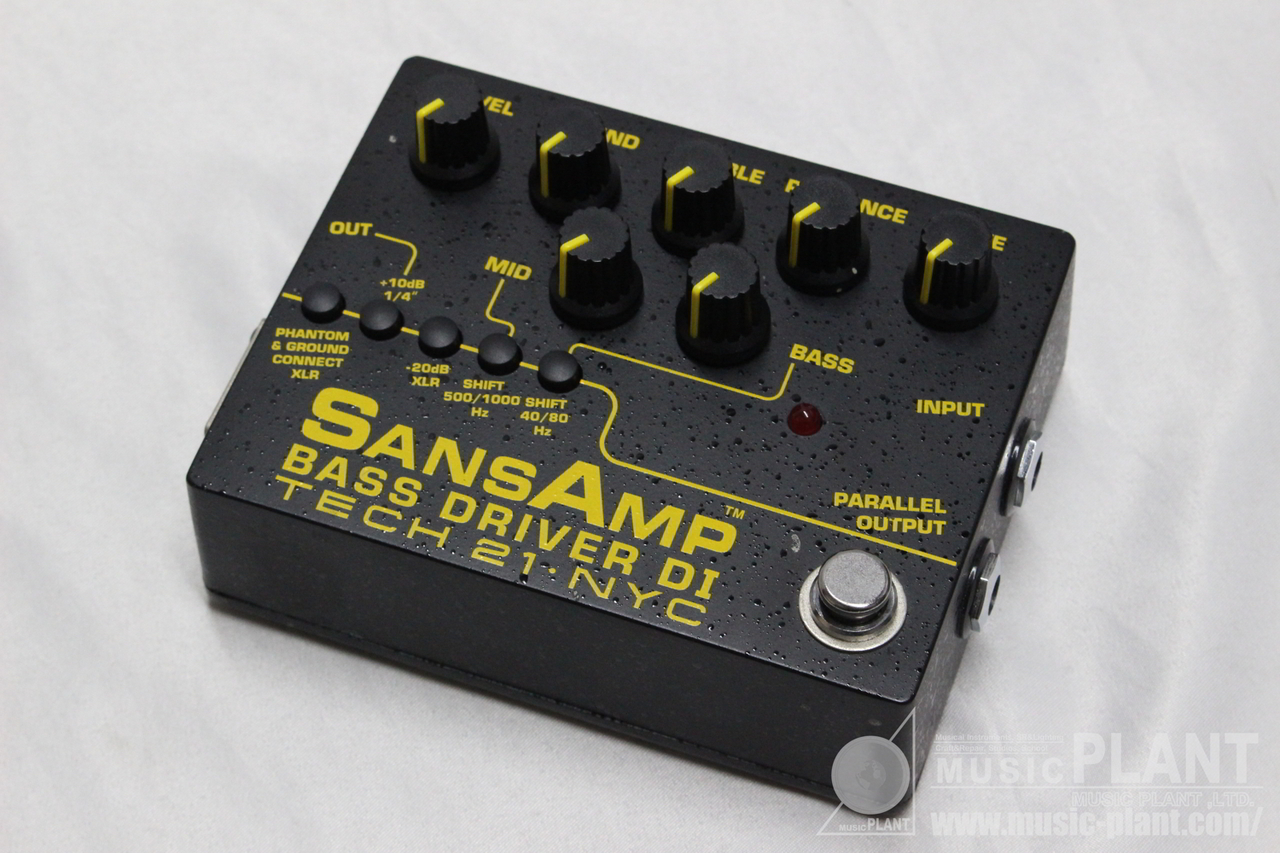 TECH21 SANSAMP BASS D DI 後期型 tech21_sansampprogrammablebass