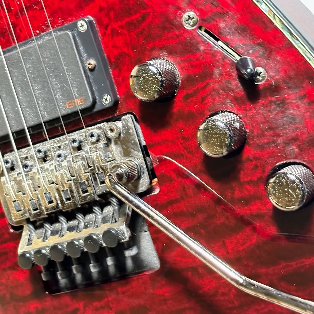 SCHECTER 【中古】 HELLRAISER C-1 FR Black Cherry DIAMOND SERIES