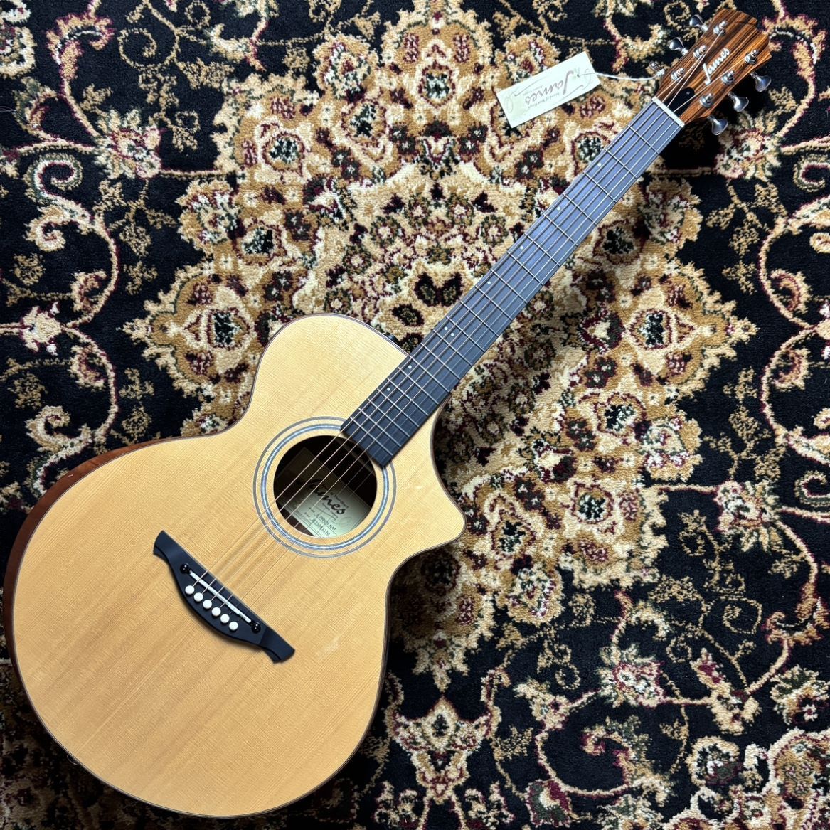 James 【現物画像】 J-700CII NAT エレアコ 生音エフェクト エルボー