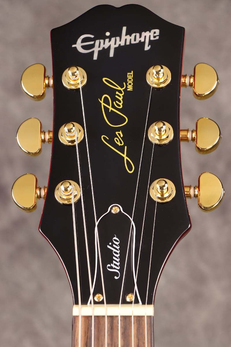 Epiphone Inspired by Gibson Les Paul Studio Gold Hardware Wine Red