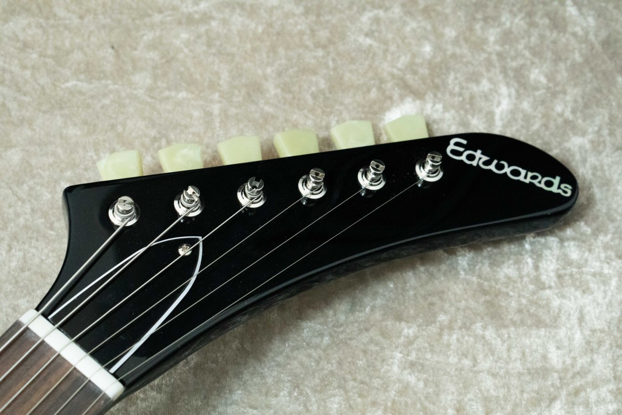 EDWARDS E-EX-120D w/Hard Case -Black- 【Seymour Duncan  PU】【生産完了モデル】（新品/送料無料）【楽器検索デジマート】