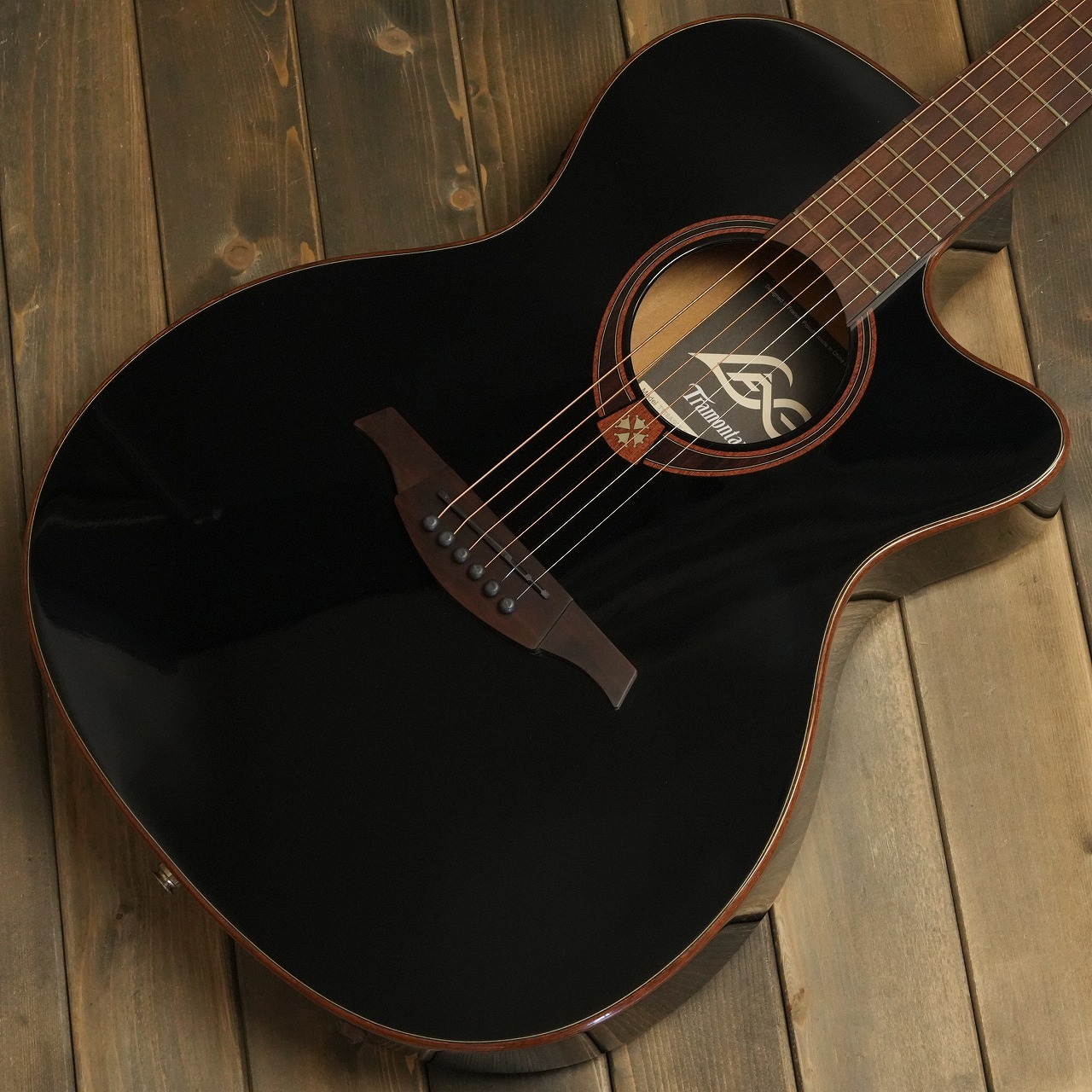 LAG T118ASCE BLK エレアコギター ブラックTRAMONTANE 118（新品特価
