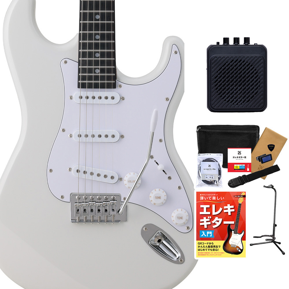 BUSKER'S BUSKER'S BST-Standard GWT エレキギター初心者セット