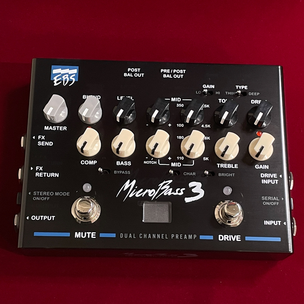 EBS MicroBass 3 【アウトレット特価】【送料無料】【多機能ベース