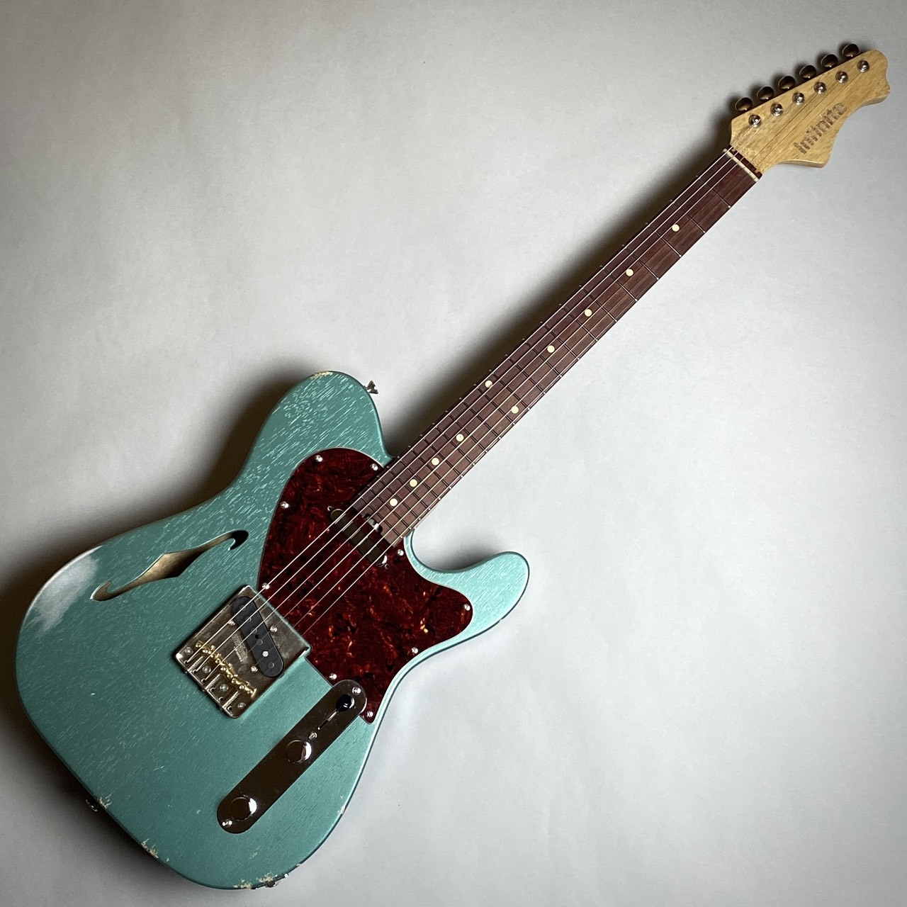 infinite Trad Fullsize T. Korina & Jacaranda / Pelham Blue w Mid