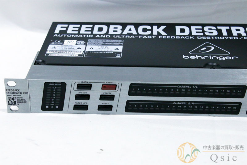 BEHRINGER FBQ2496 FEEDBACK DESTROYER PRO [WL767]【神戸店在庫