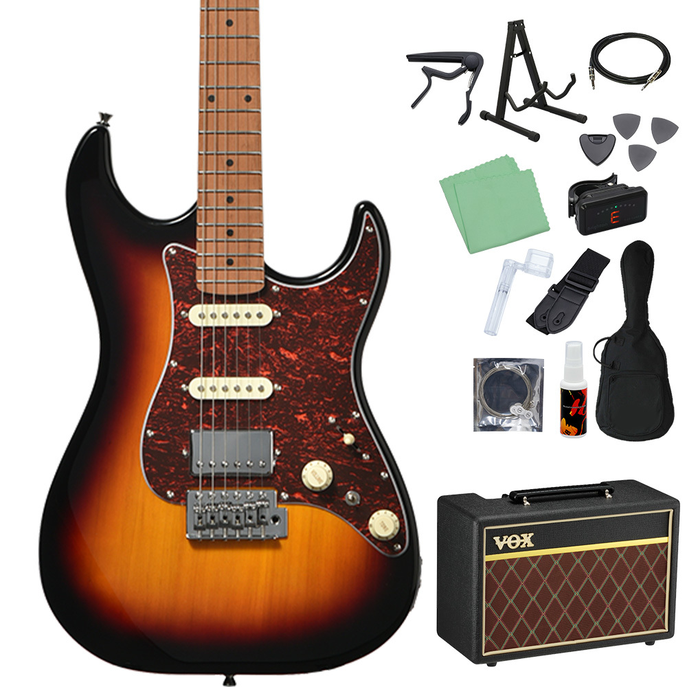 ギター Bacchus GS-2DX RSM/M 3TS GS-2DX RSM/M 3TS Bacchus Universe Series エレキギター