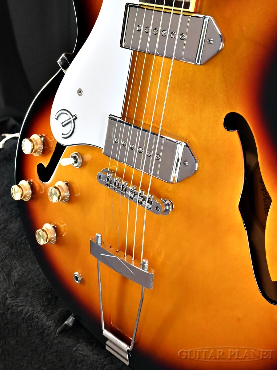Epiphone Casino Left-handed -Vintage Sunburst- 【中古