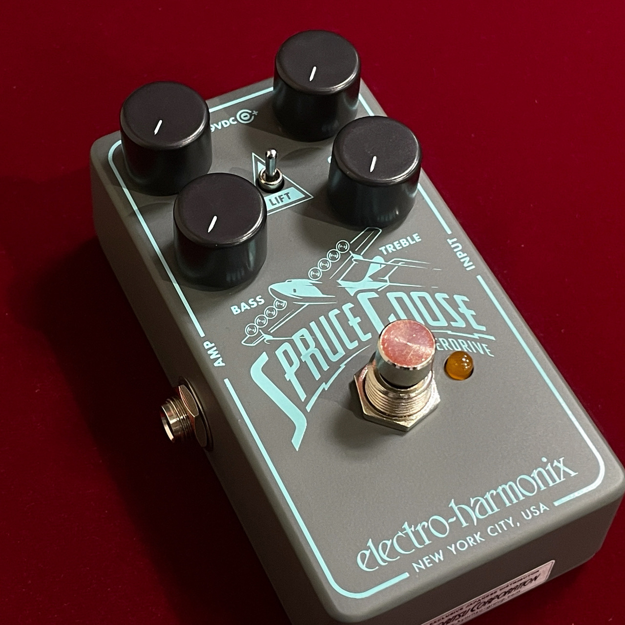 『希少美品』BYER OF MAINE ペノブスコットグライダー ブルー 米国製 Electro-Harmonix Spruce Goose 【アウトレット特価】【BBスタイルの