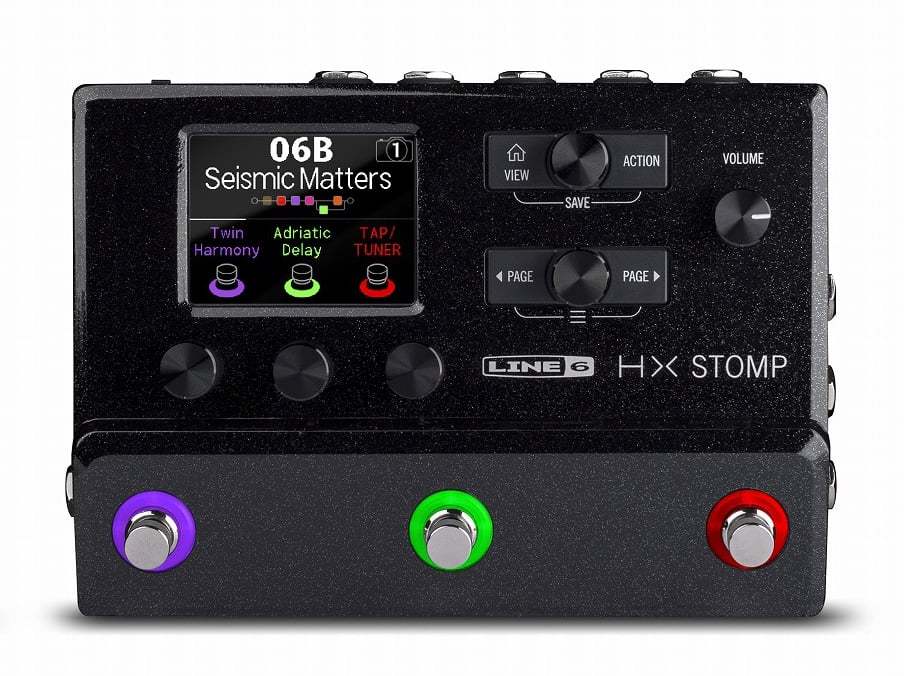 LINE 6 HX STOMP コンパクト プロフェッショナル ギタープロセッサー