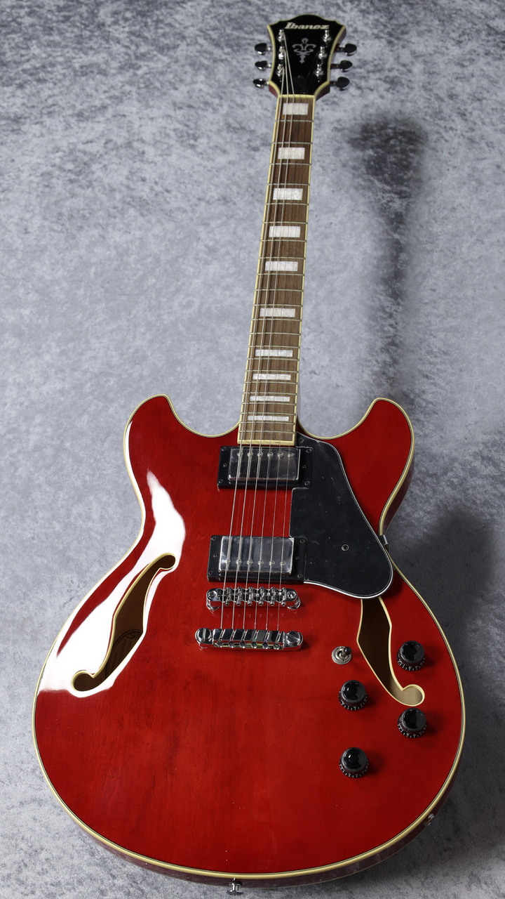 【通販好評】u46236 Ibanez [AS73-OLM] 中古 セミアコ 動作ok エレキギター アイバニーズ