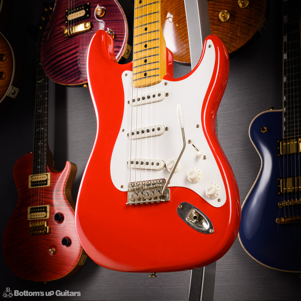 Jimmy Wallace Sierra - Torino Red - Maple 1P Neck with Poplar Body