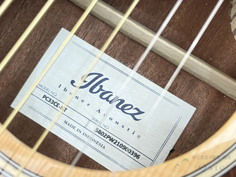 Ibanez PC33ce-NT 【返品OK】[VLN13]【梅田店在庫】（中古）【楽器検索