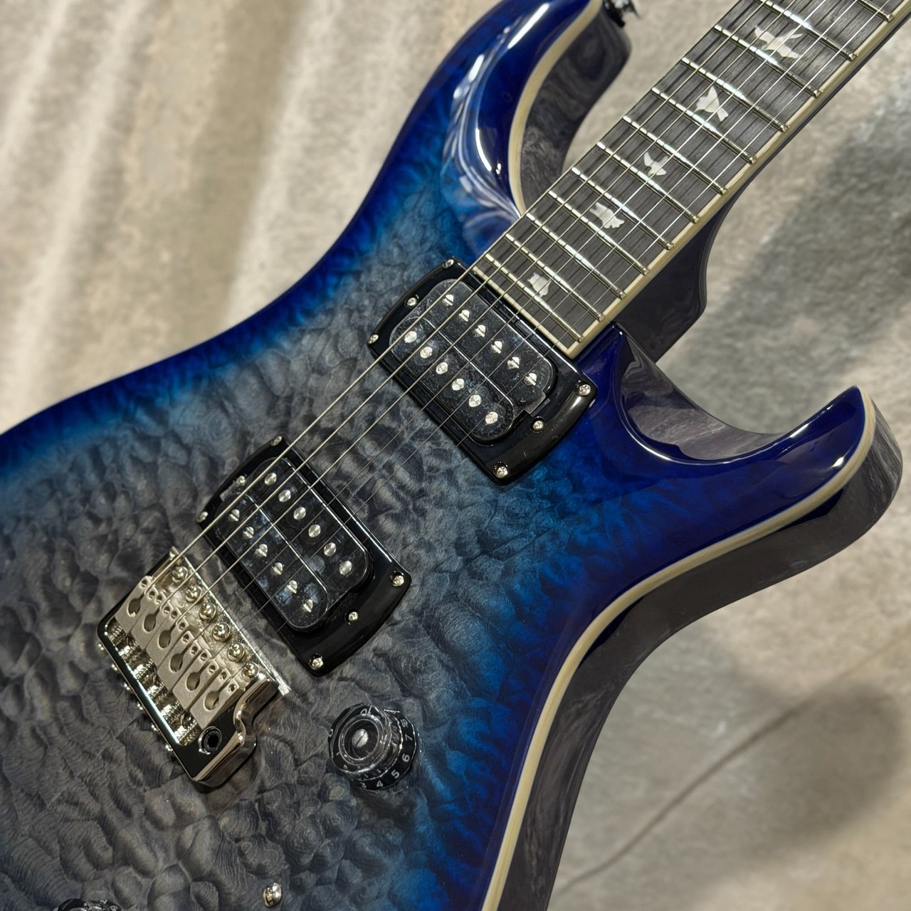 Paul Reed Smith(PRS) SE Custom24 QUILT PACKAGE ~Charcoal Blue
