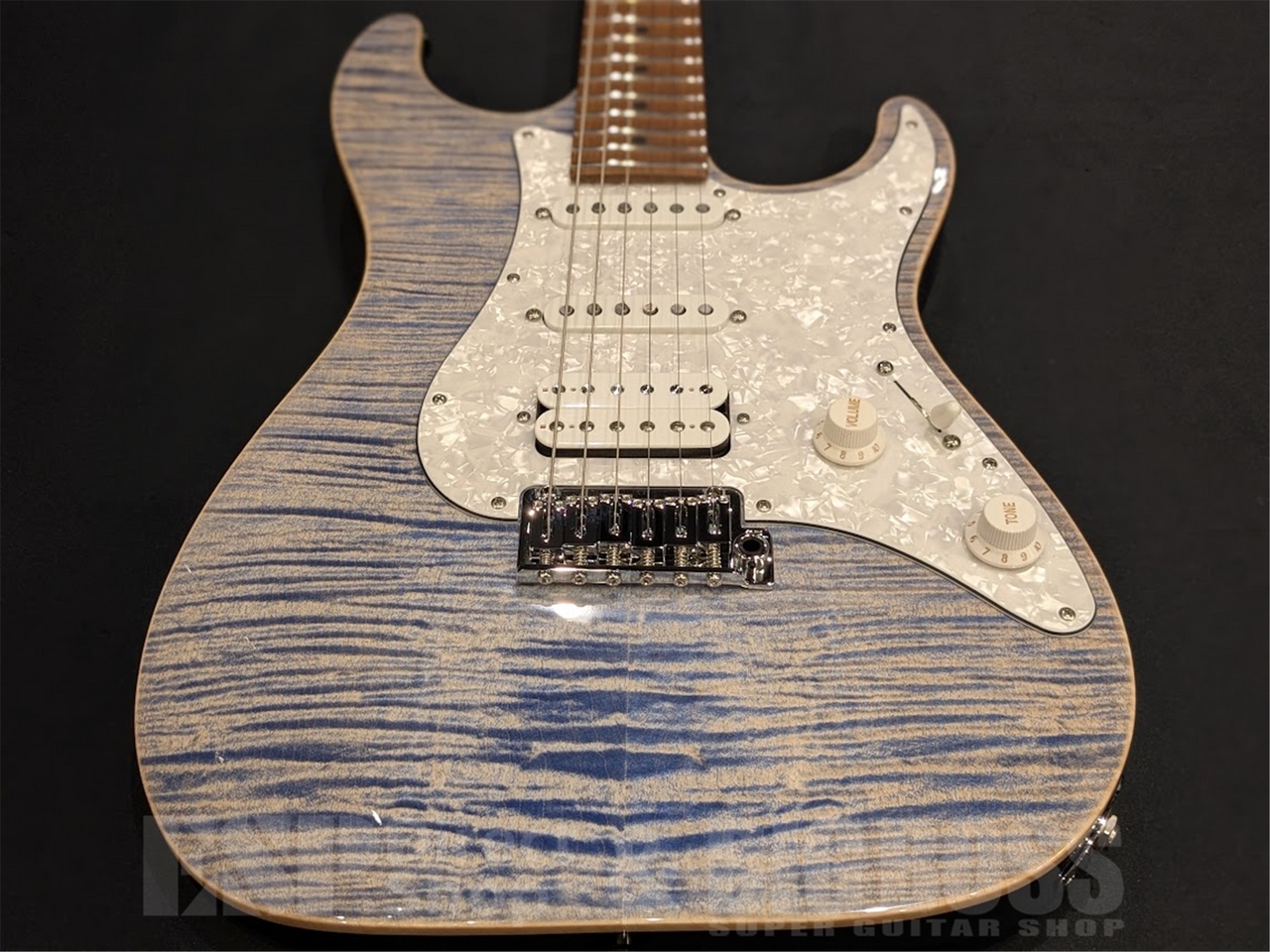 Suhr Standard Plus / Trans Blue Denim / Roasted Maple 【値上がり前