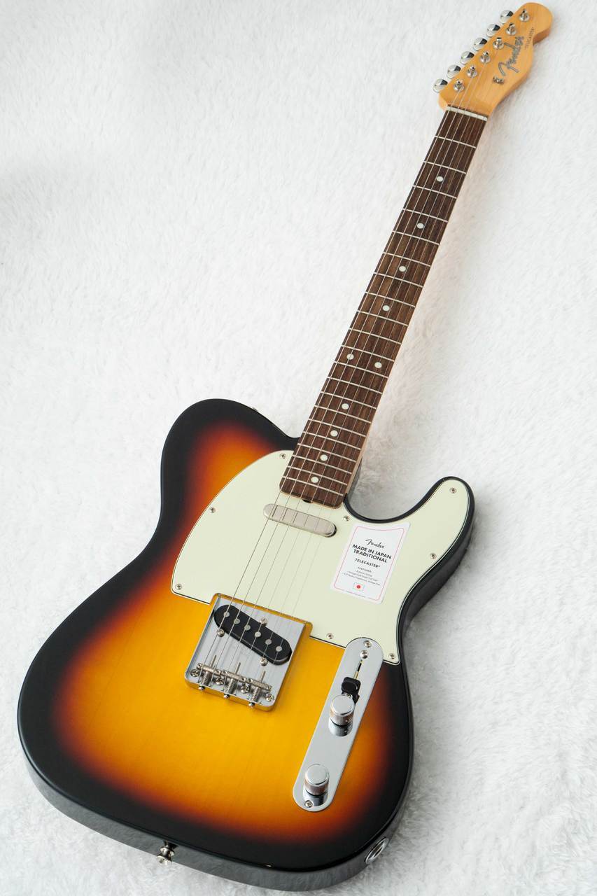 Fender MIJ Traditional II 60s Telecaster 3-Tone Sunburst【軽量個体