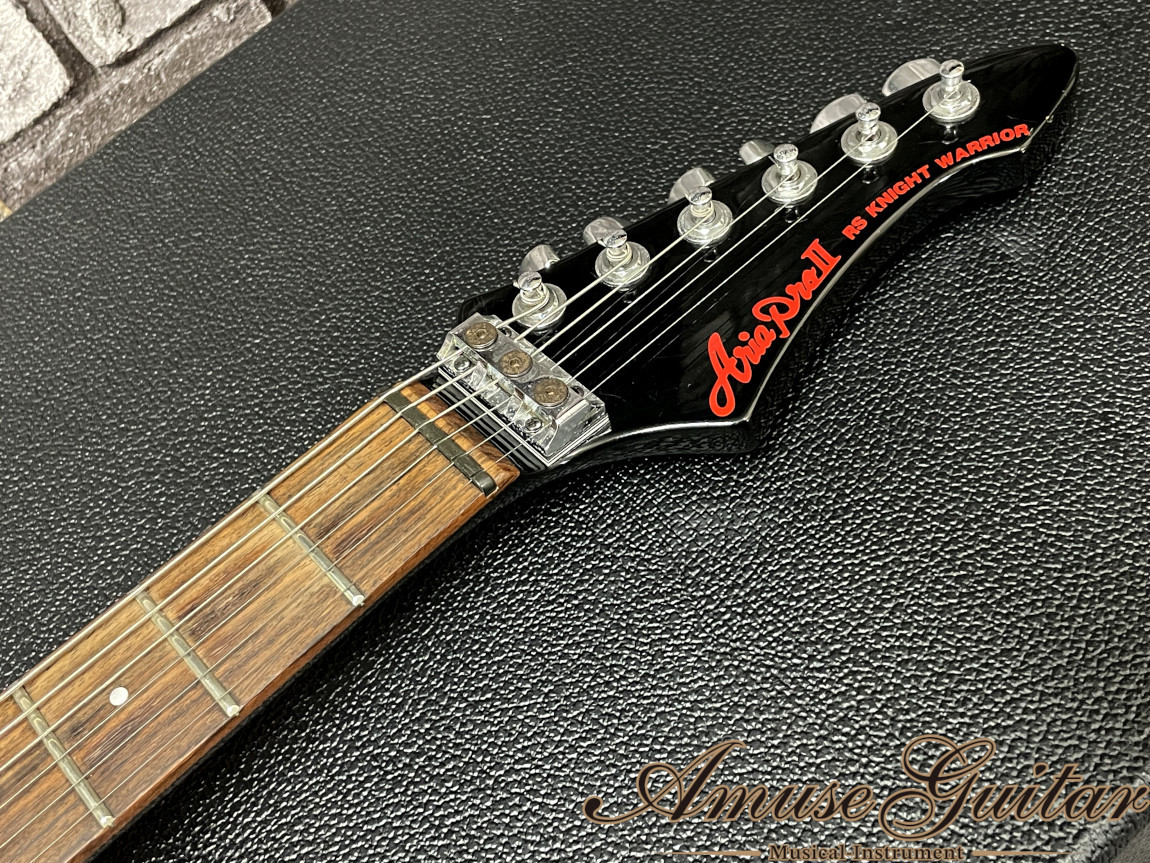 Aria Pro II RS Knight Warrior Kahler # Black 1985年製【Made in 