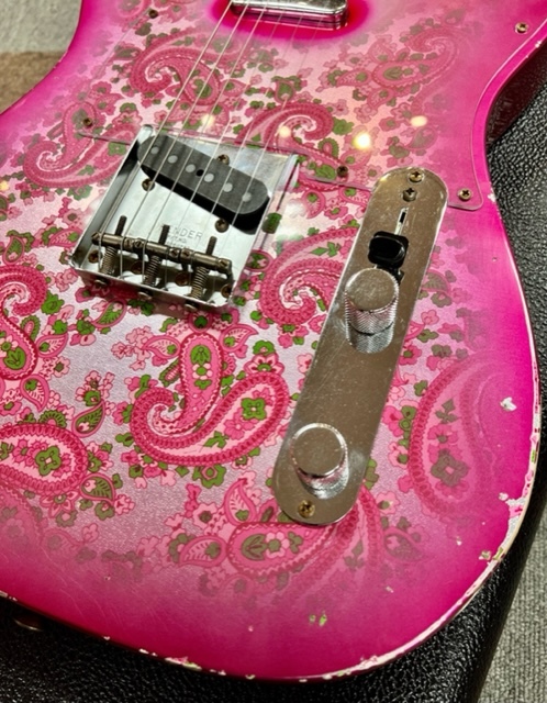 Fender Custom Shop 2021 LTD 1968 PINK PAISLEY TELECASTER RELIC 