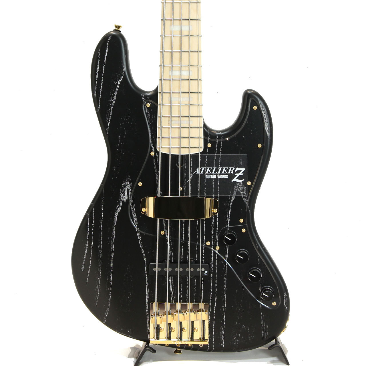 ATELIER Z M#265 CTM BLK SILVER LINE Alder Back/Ash Top【ATELIER Z
