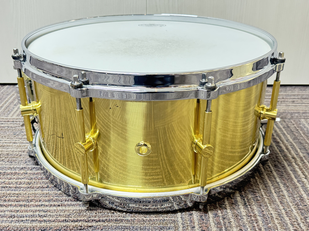canopus USED CANOPUS The Brass Snare Drum 6.5x14 B-1465（中古/送料