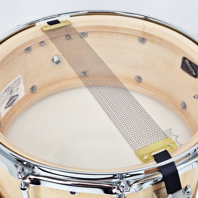 CRAVIOTTO 純正スナッピー Craviotto Custom Shop Solid Maple Snare Drum 14×6.5（新品/送料無料