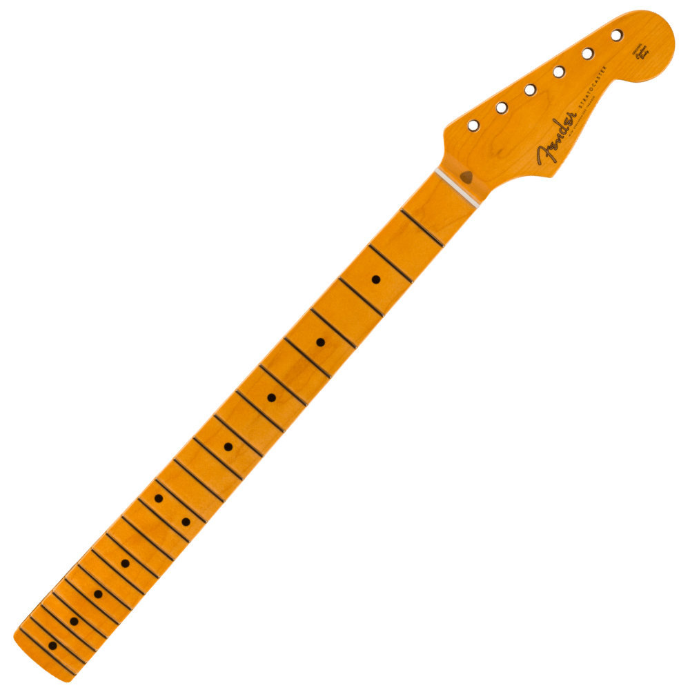 0*）様 フェンダーストラトキャスター　オリジナルネック Fender フェンダー Satin Roasted Maple Stratocaster Neck Flat